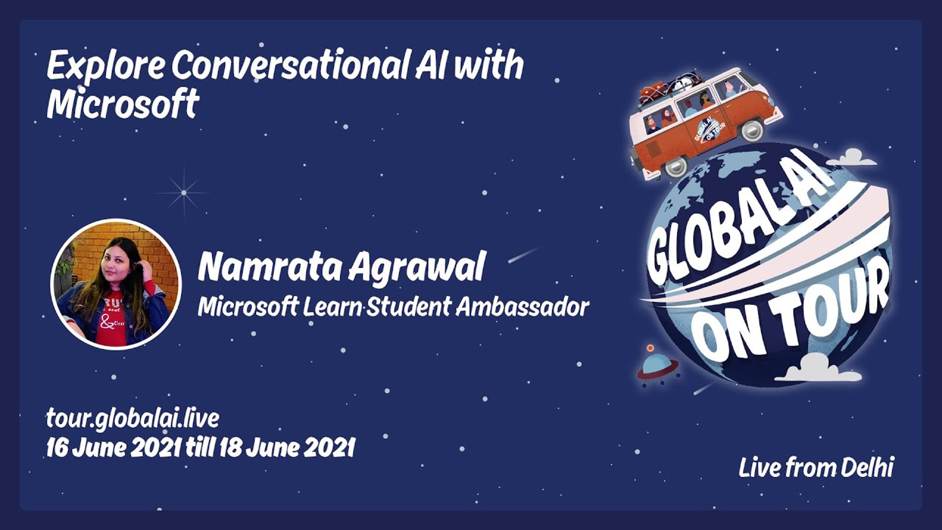 Explore Conversational AI with Microsoft - Namrata Agrawal