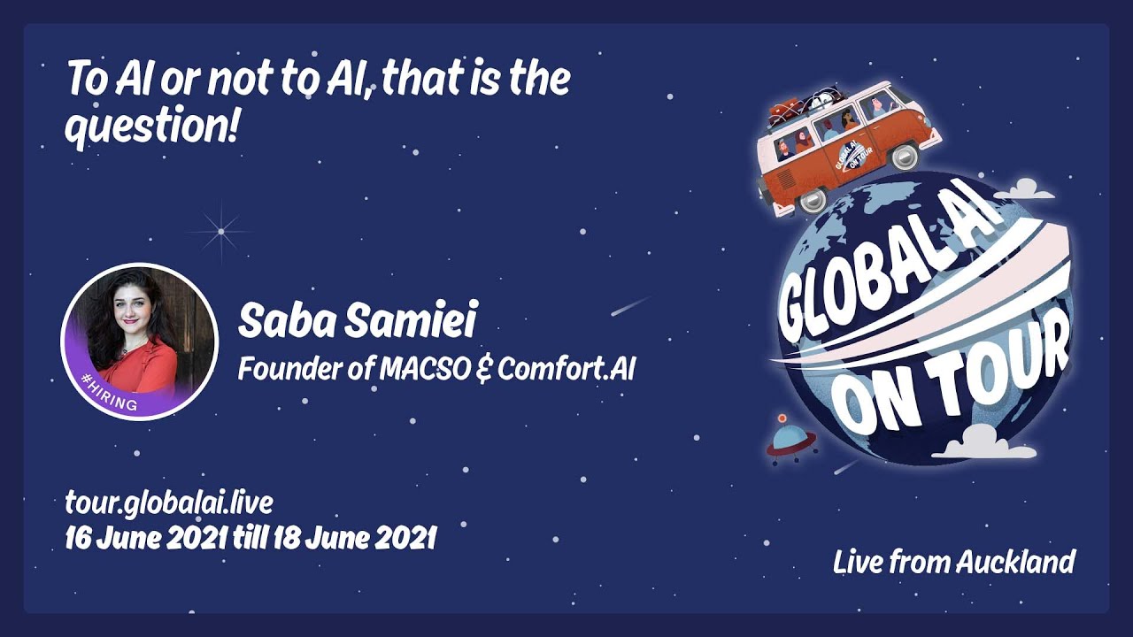 To AI or not to AI, that is the question! - Saba Samiei