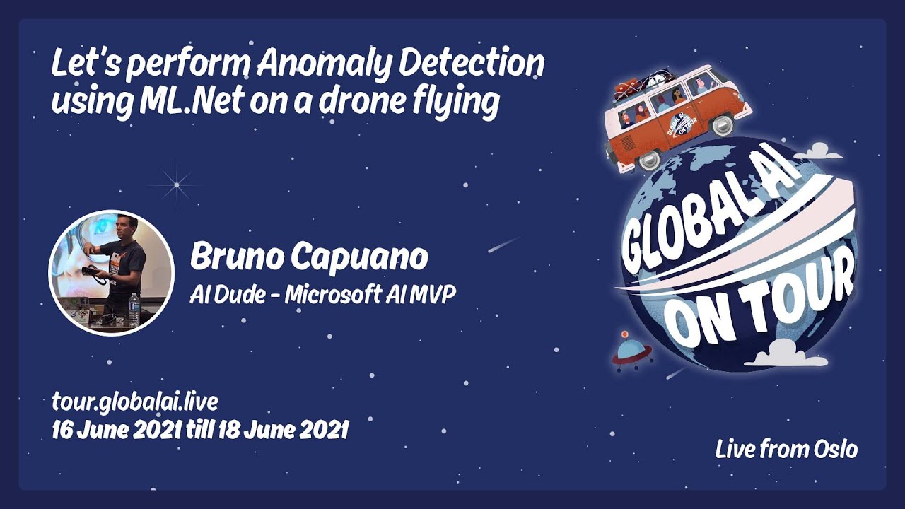 Let’s perform Anomaly Detection using ML Net on a drone flying data from Azure IoT -  Bruno Capuano
