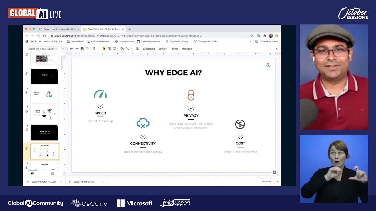 OpenCV AI development kit by Satya Mallick