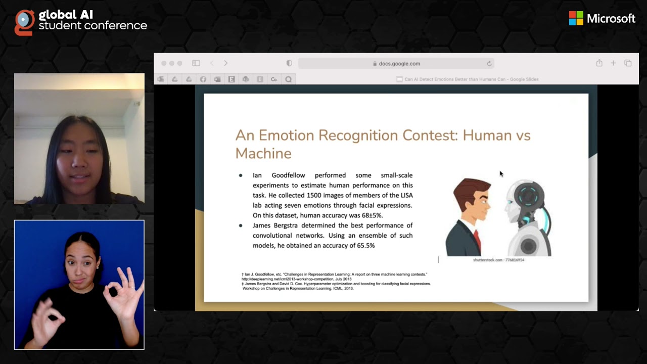 Can a Machine Learning System Outperform Humans in Emotion Recognition? - Valentina Zhang