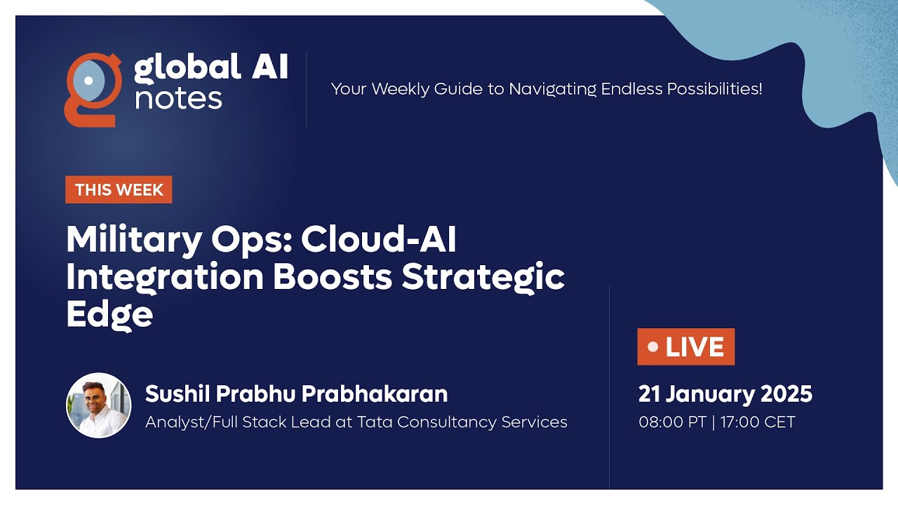 Episode 401 - Military Ops: Cloud-AI Integration Boosts Strategic Edge with Sushil Prabhakaran