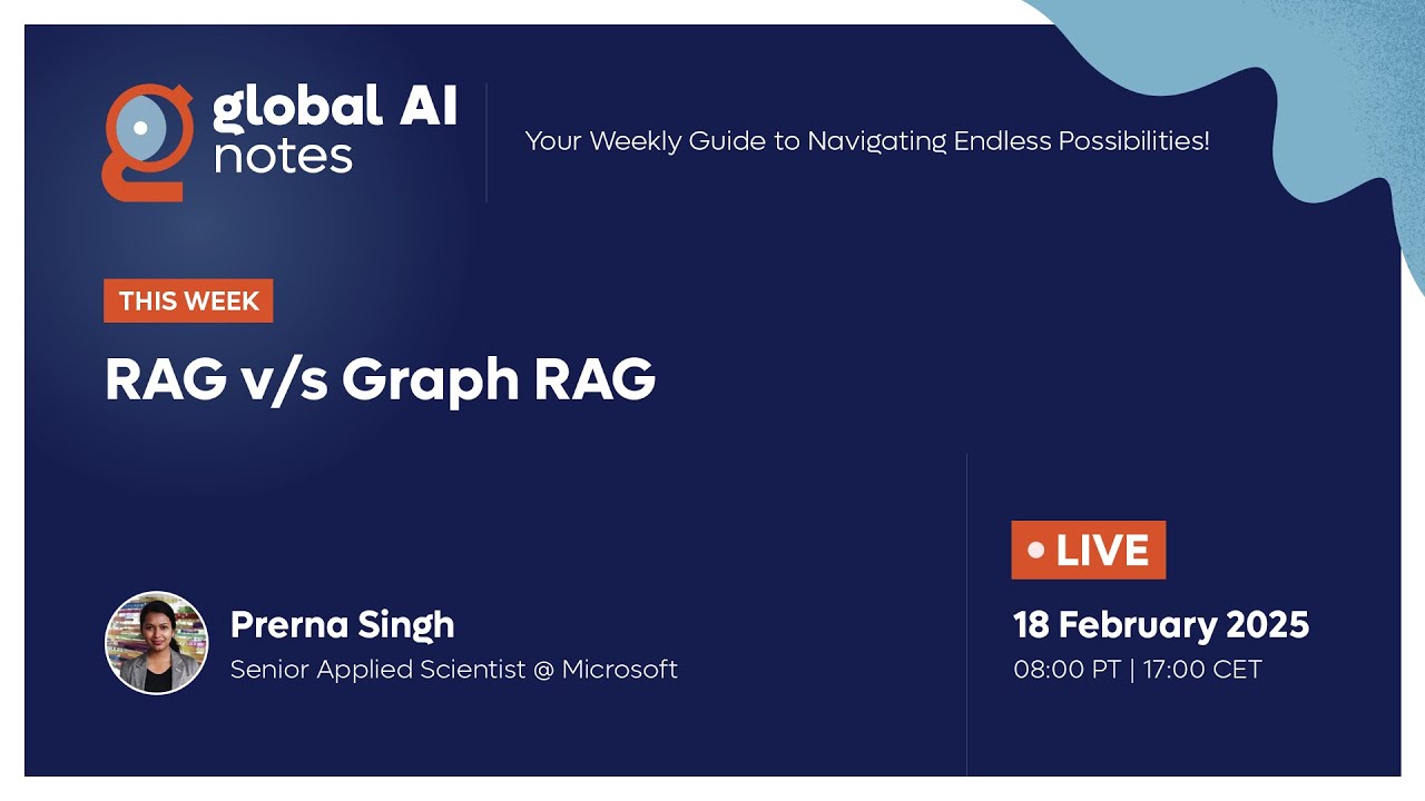 Episode 405 - RAG v/s Graph RAG with Prerna Singh