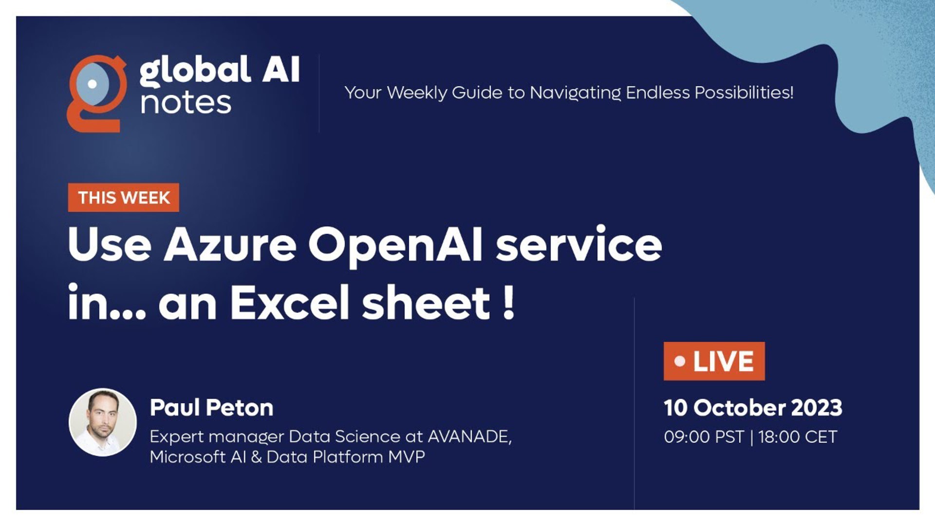 Use Azure OpenAI service in... an Excel sheet! - Global AI Notes