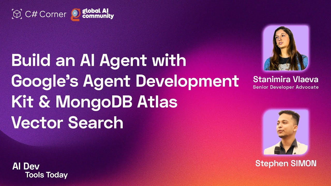 Build an AI Agent with Google's Agent Development Kit and MongoDB Atlas Vector Search