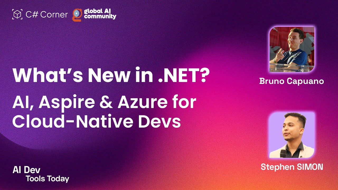 What’s New in .NET? AI, Aspire & Azure for Cloud-Native DevsEpisode 5