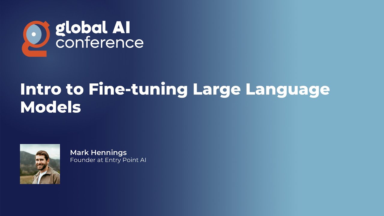 Intro to Fine-tuning Large Language Models