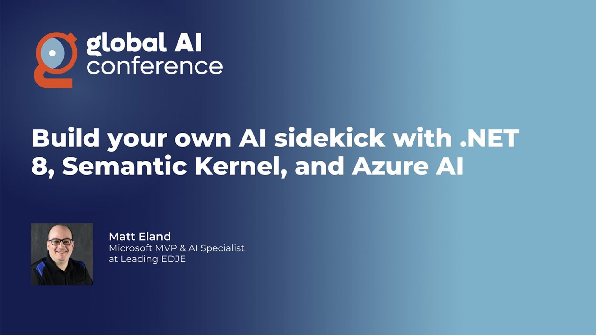 Build your own AI sidekick with .NET 8, Semantic Kernel, and Azure AI