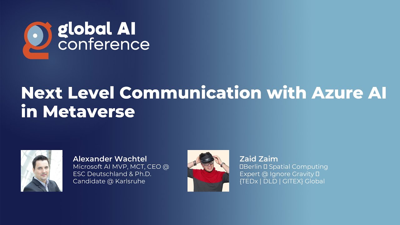 Next Level Communication with Azure AI in Metaverse