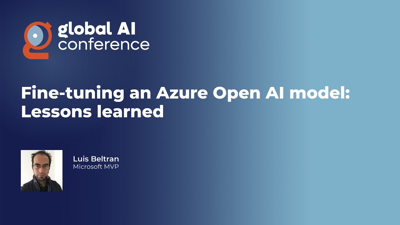 Fine-tuning an Azure Open AI model: Lessons learned