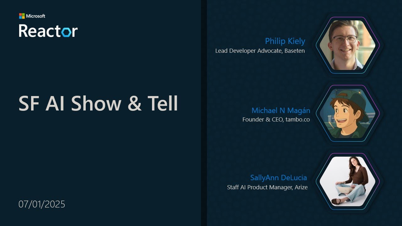SF AI Show and Tell: July 2025
