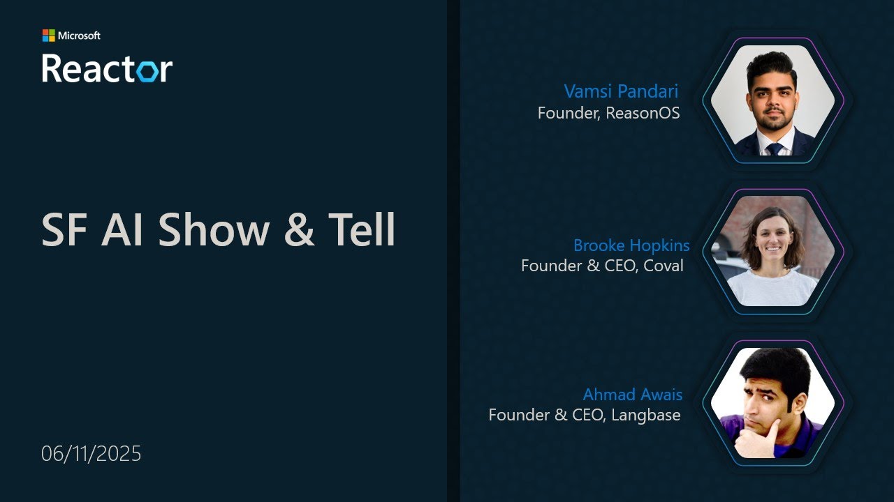 SF AI Show and Tell, June 2025