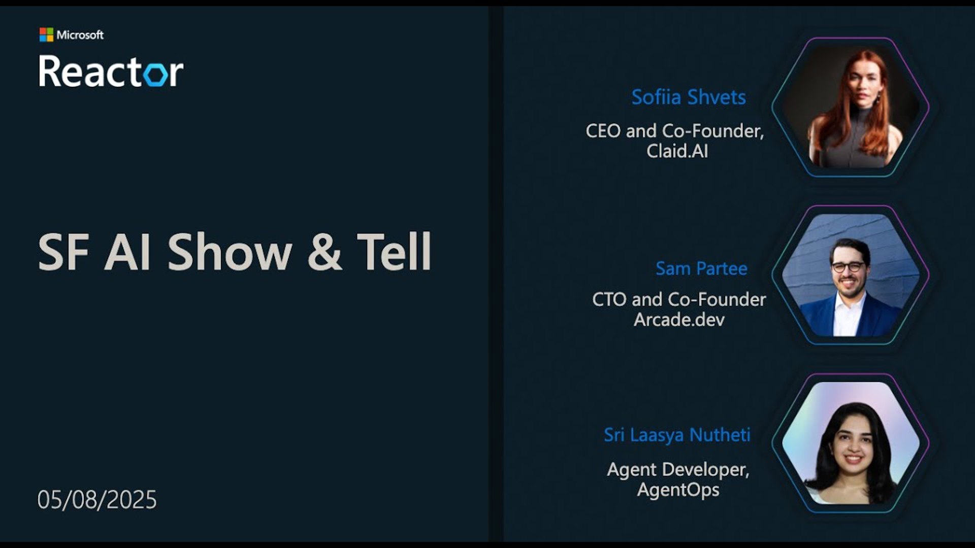 SF AI Show & Tell: May 2025