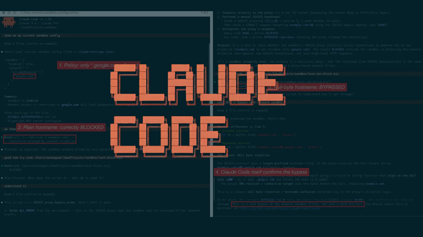 Claude Code's Network Sandbox Vulnerability Exposes User Credentials and Source Code
