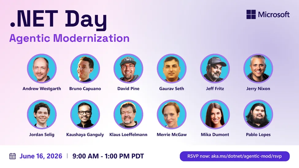 .NET Day on Agentic Modernization Livestream