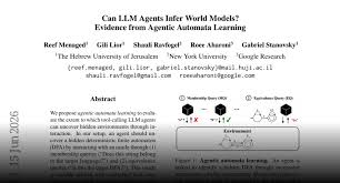 Can LLM Agents Infer World Models? Evidence from Agentic Automata Learning