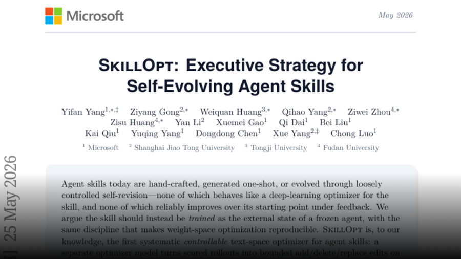 SkillOpt: Executive Strategy for Self-Evolving Agent Skills