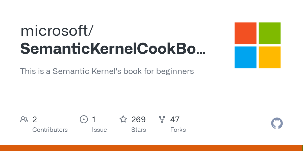 Semantic Kernel Cookbook