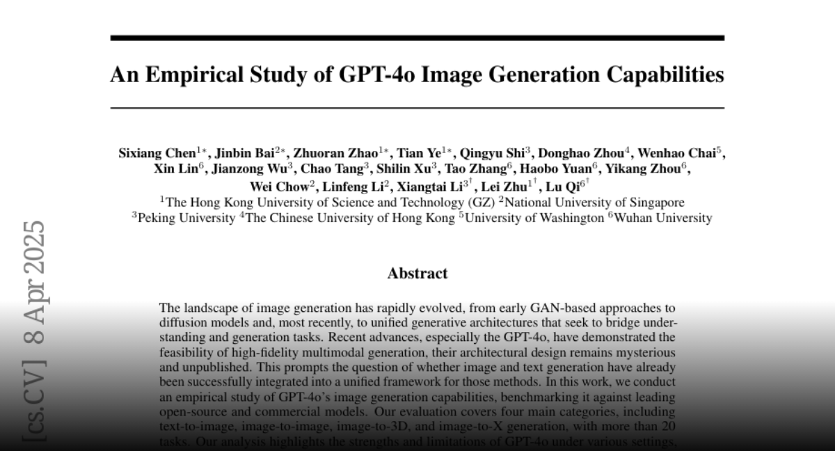 An Empirical Study of GPT-4o Image Generation Capabilities