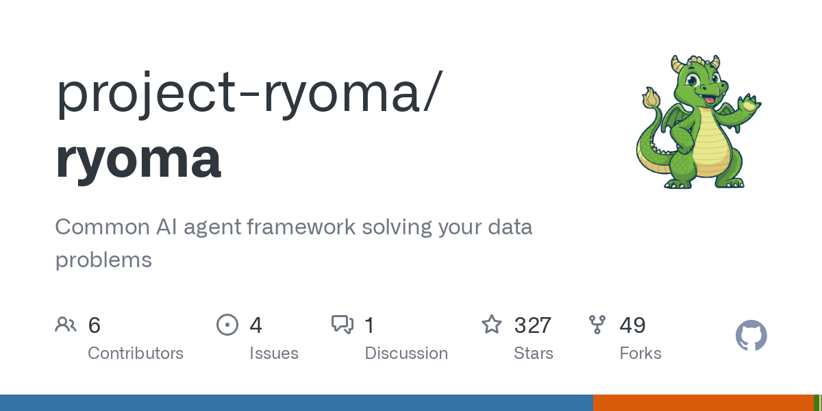GitHub - project-ryoma/ryoma: Common AI agent framework solving your data problems