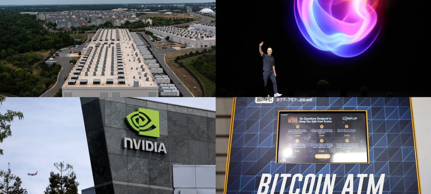 Nvidia can't be stopped, Apple falls behind, and the AI data center race