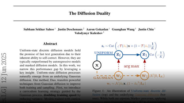 The Diffusion Duality