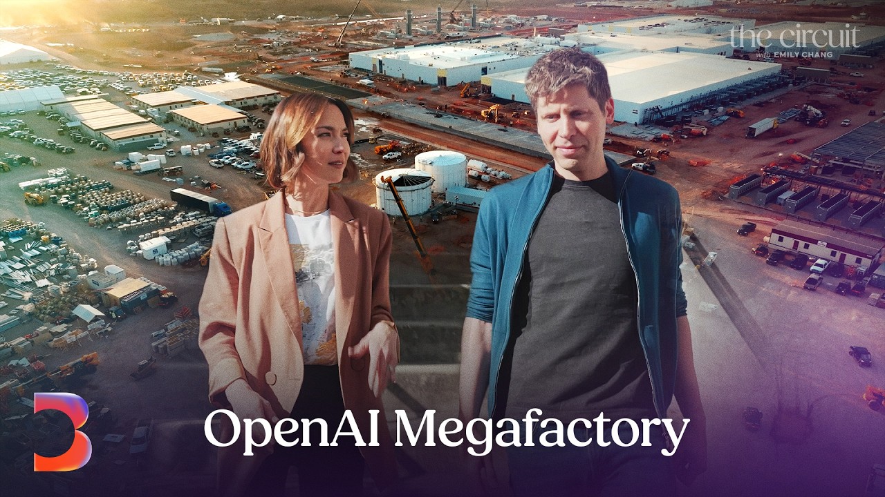 Inside OpenAI's Stargate Megafactory with Sam Altman