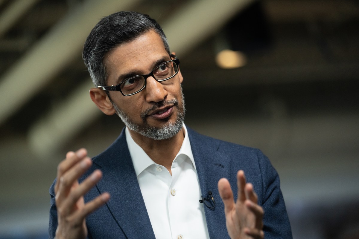 Sundar Pichai is "very excited" about Google Cloud's OpenAI partnership