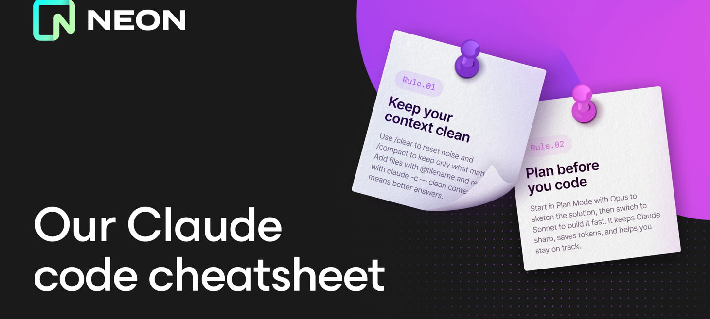 Our Claude Code Cheatsheet 
