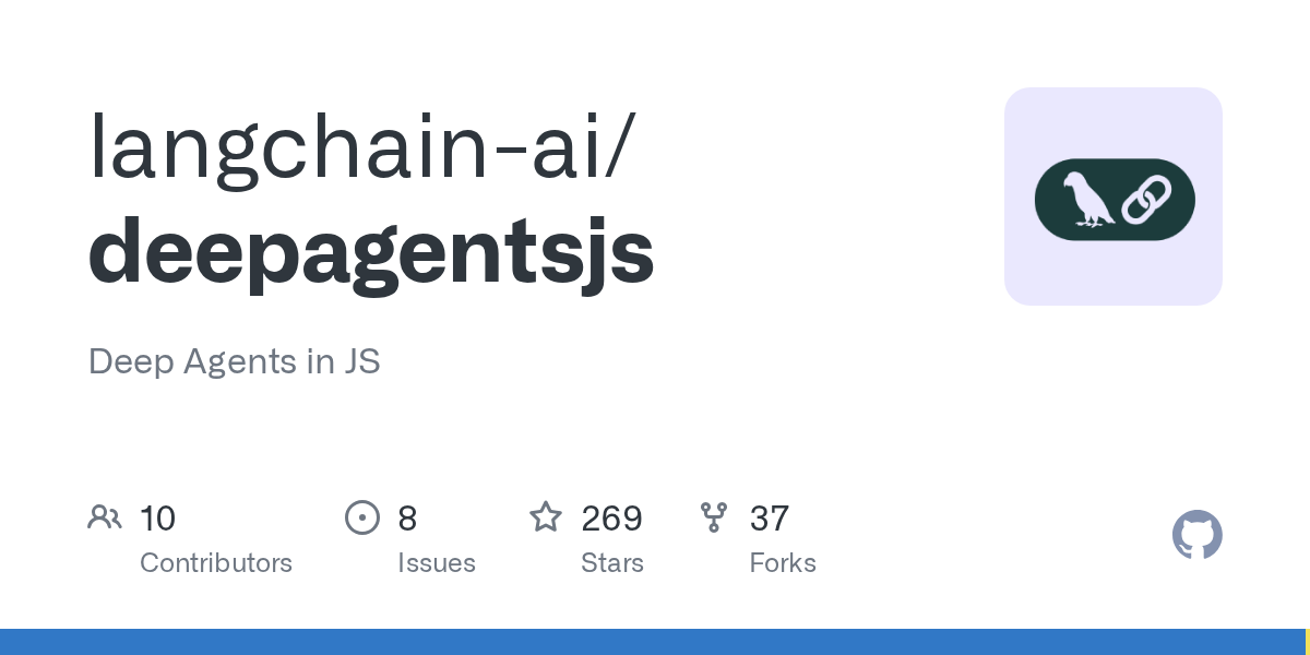 langchain-ai/deepagentsjs: Deep Agents in JS