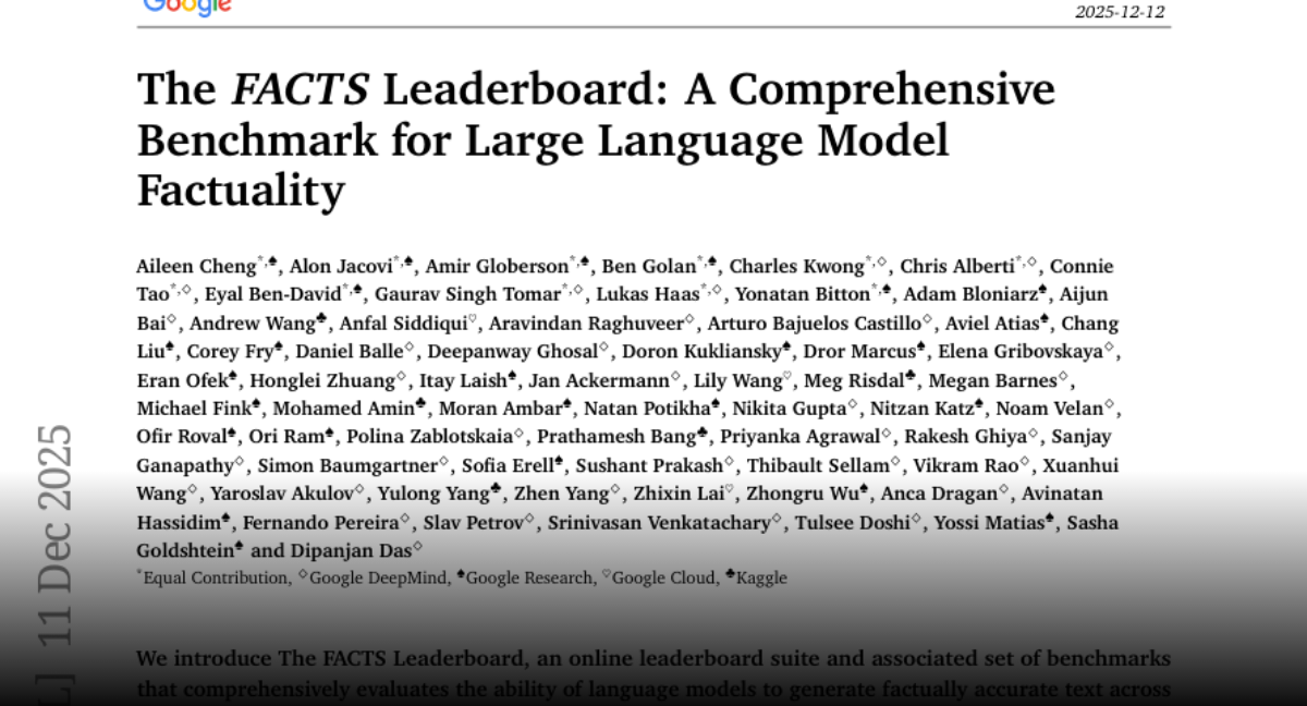 A Comprehensive Benchmark for Large Language Model Factuality
