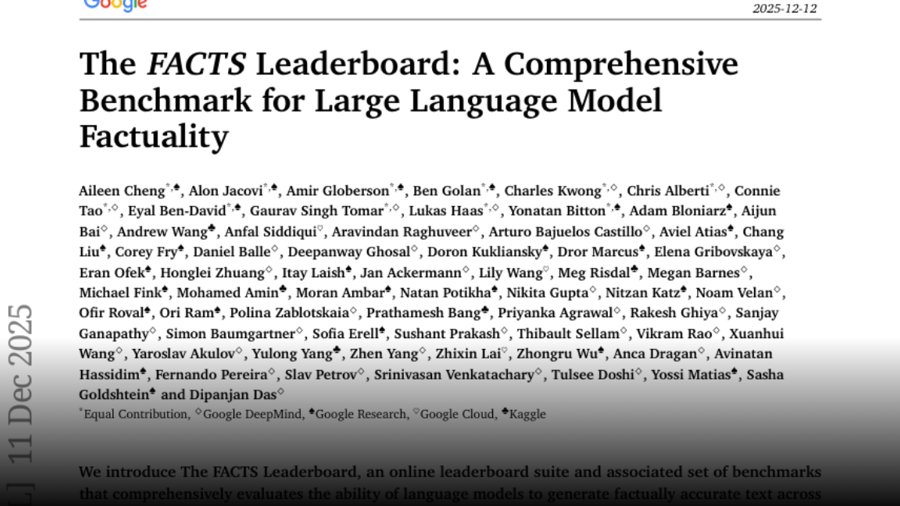 A Comprehensive Benchmark for Large Language Model Factuality