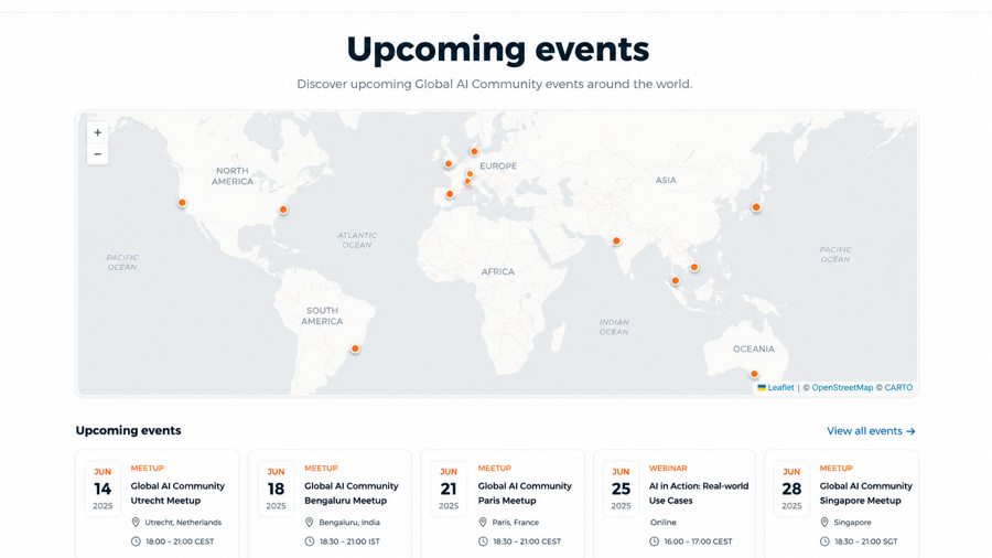 Upcoming Events Around the World