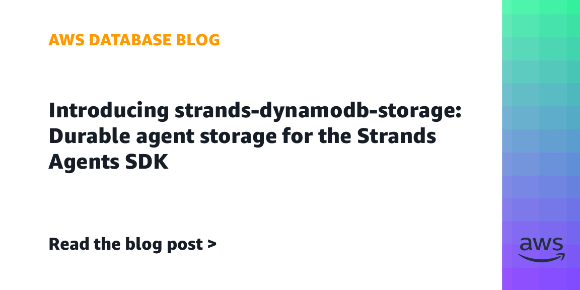 Give Strands Agents Memory That Actually Survives