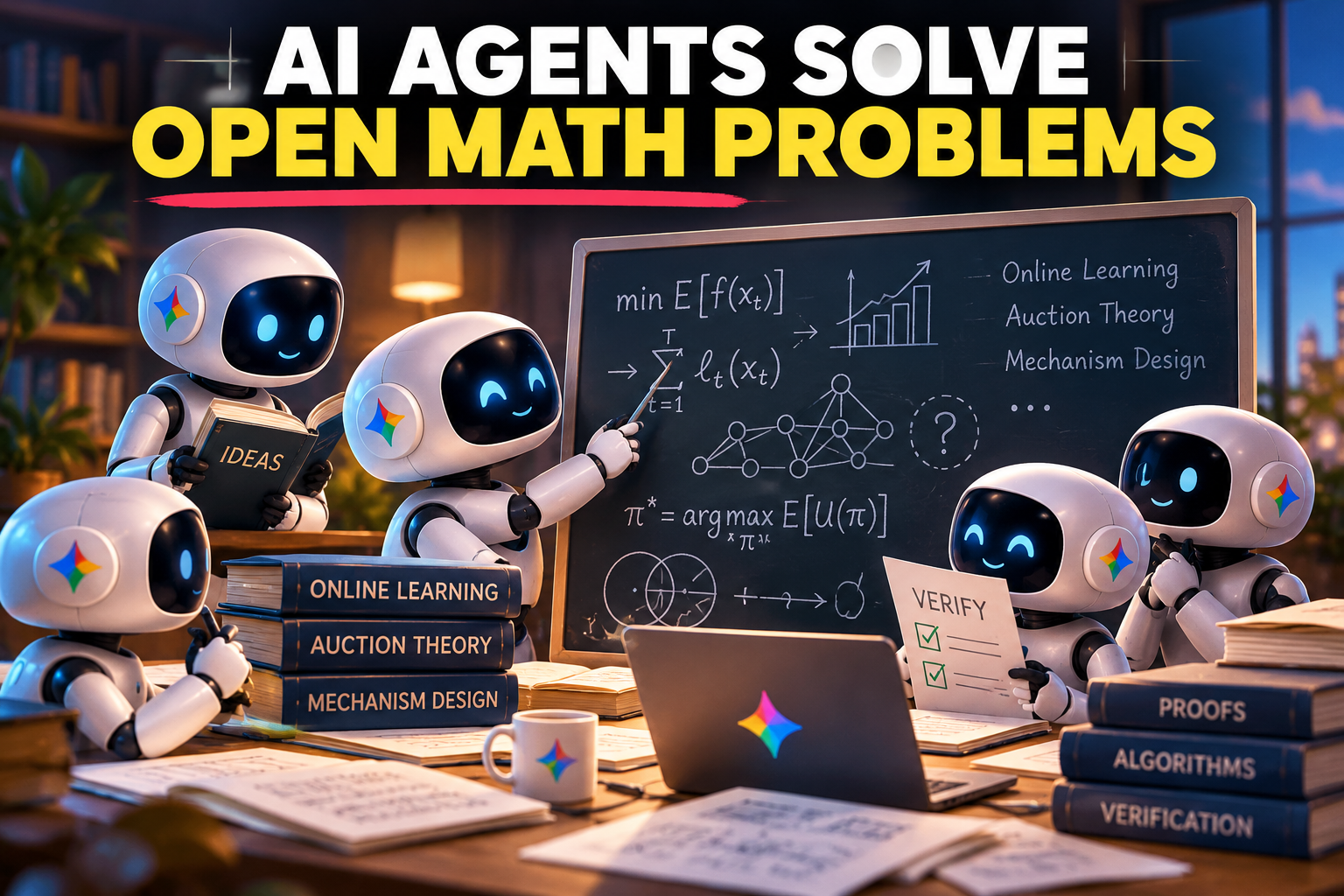 Gemini Agents Just Took on Five Open Math Problems