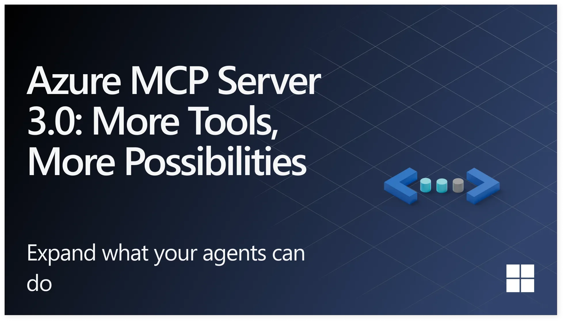 Azure MCP Server 3.0 stable release: More tools. More possibilities
