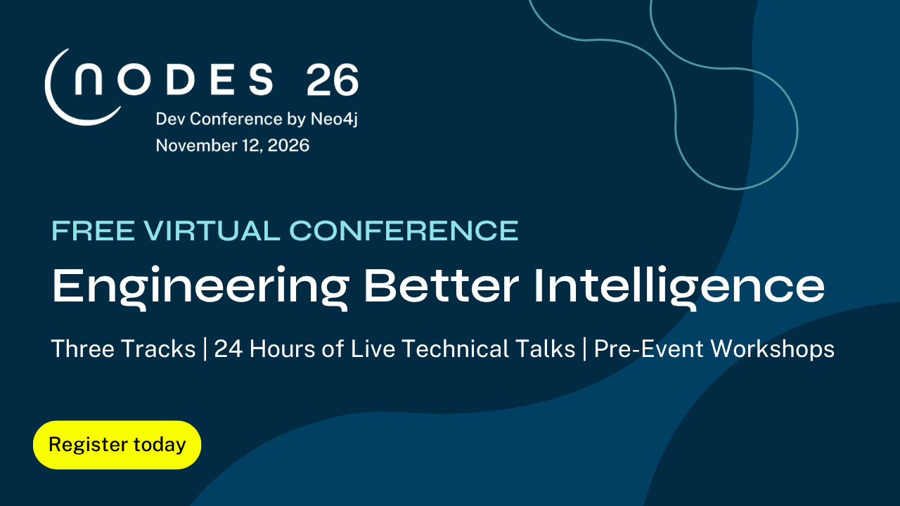 NODES 2026: 24 Hours of Graphs, AI Agents, and Smarter Applications