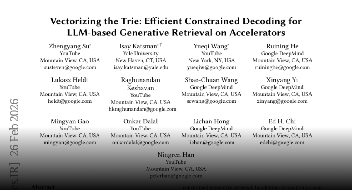 Vectorizing the Trie: Efficient Constrained Decoding for LLM-based Generative Retrieval on Accelerators