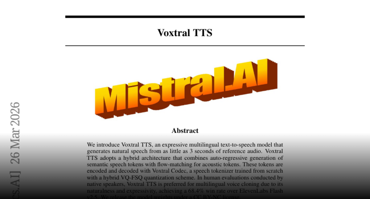Voxtral TTS