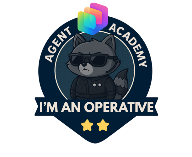 Badge Copilot Studio Agent Academy - Operative