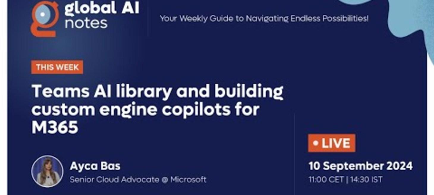 Episode 302 - Teams AI library with Ayça Baş