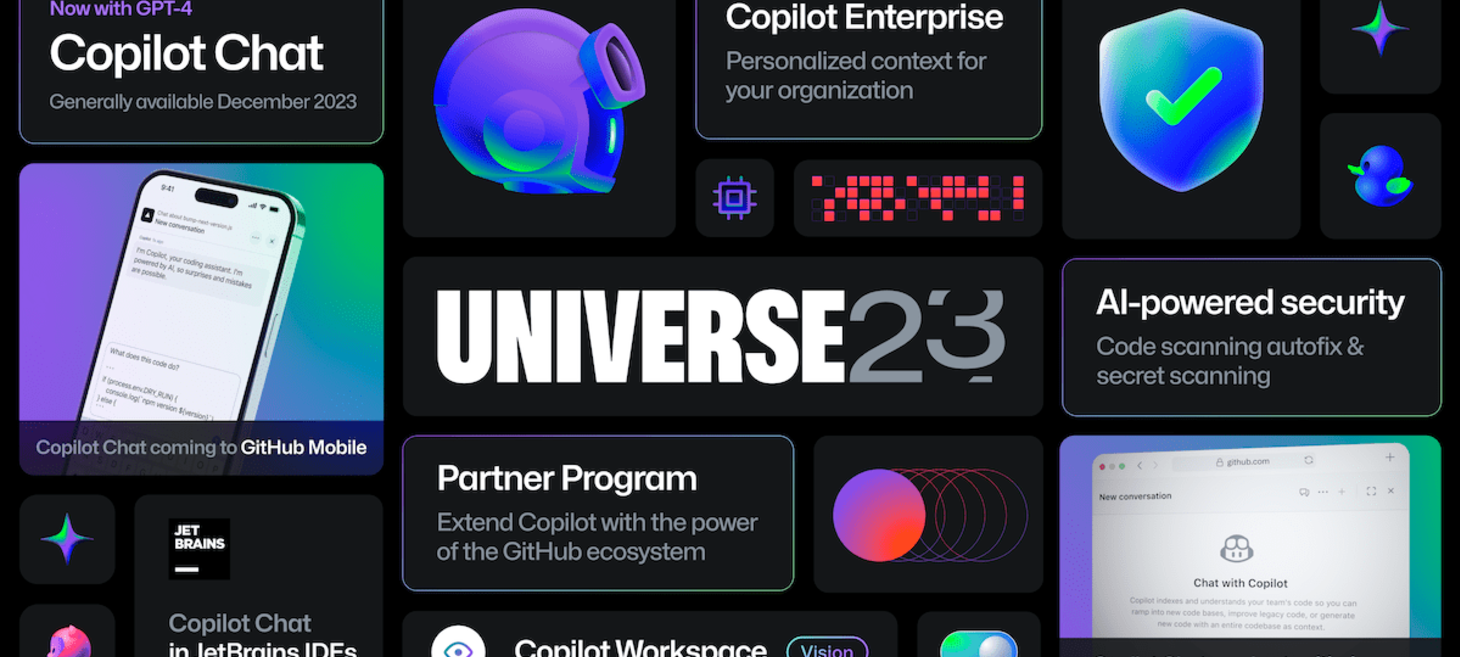 Universe 2023: Copilot transforms GitHub into the AI-powered developer platform