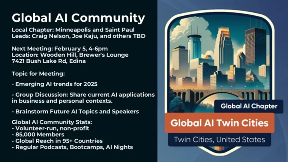 Global AI Twin Cities Chapter Meeting