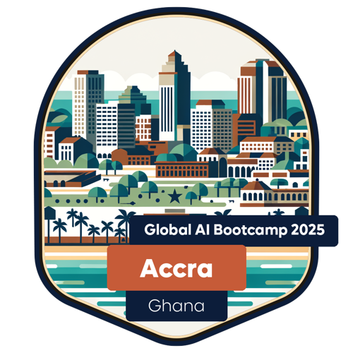 Badge Global AI Bootcamp 2025 - Ghana - Accra - Attendee
