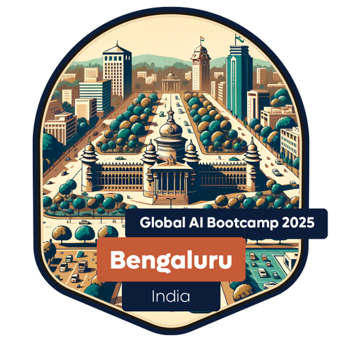 Badge Global AI Bootcamp 2025 - India - Bangalore  - Attendee