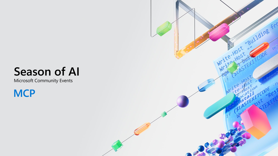 Season of AI - Model Context Protocol (MCP)