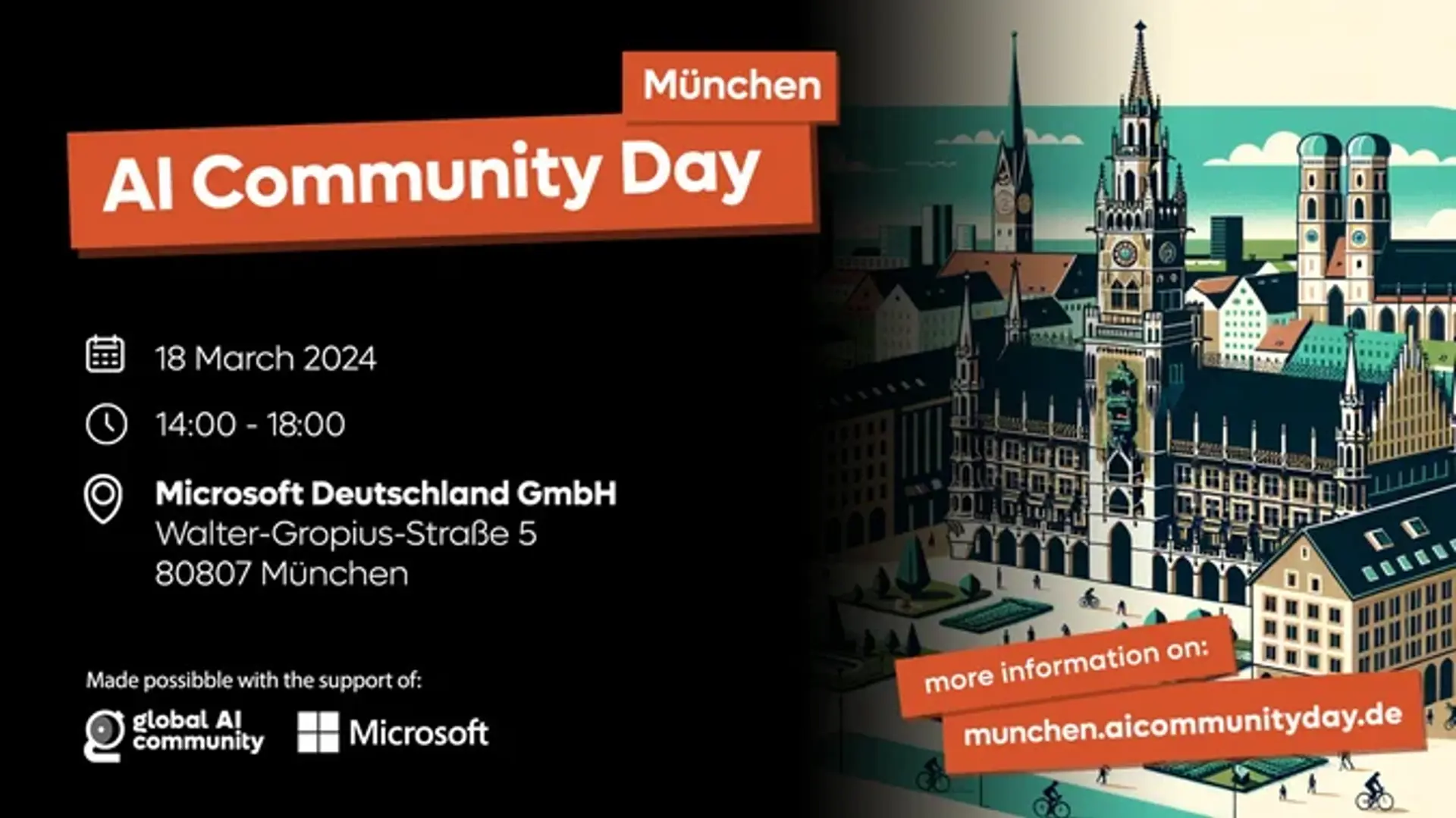 AI Community Day Munich - Eventbrite registration required
