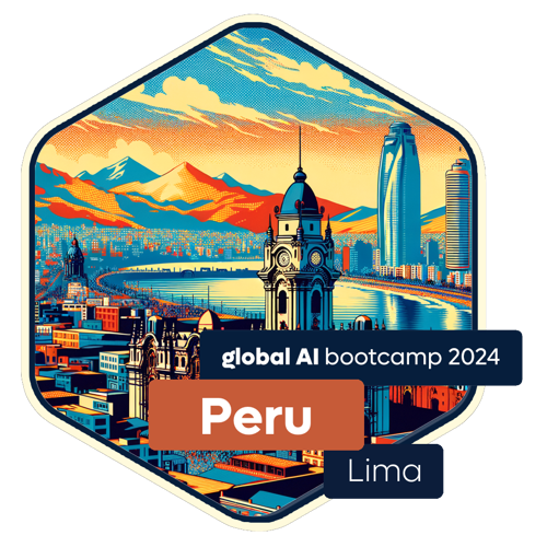 Badge Global AI Bootcamp 2024 - Peru - Lima - Attendee