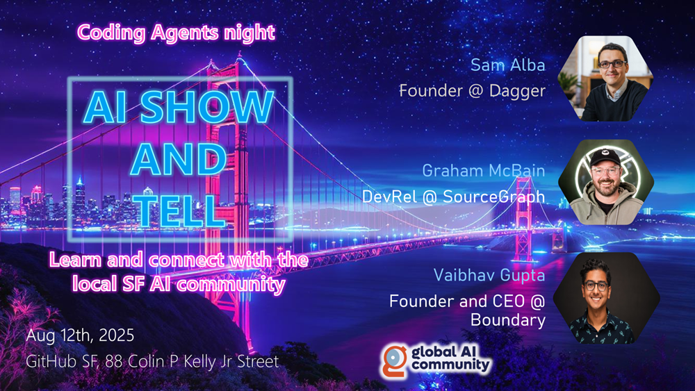 AI Show and Tell Aug 12th
