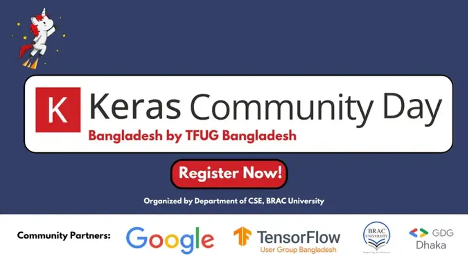 Keras Community Day by TFUG Bangladesh